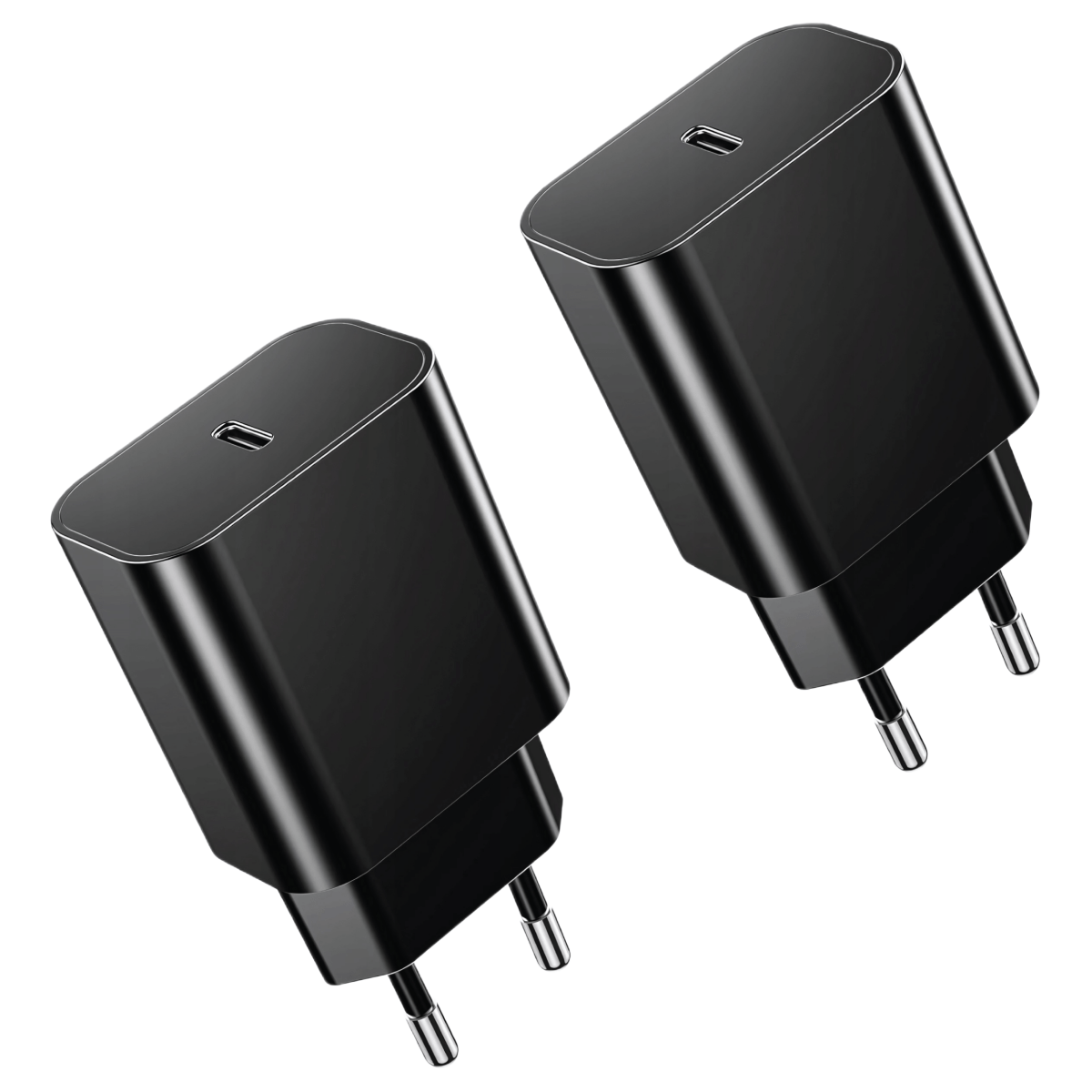 2x Ładowarka USB - C 20W PD+QC3.0 szybka | REEVE
