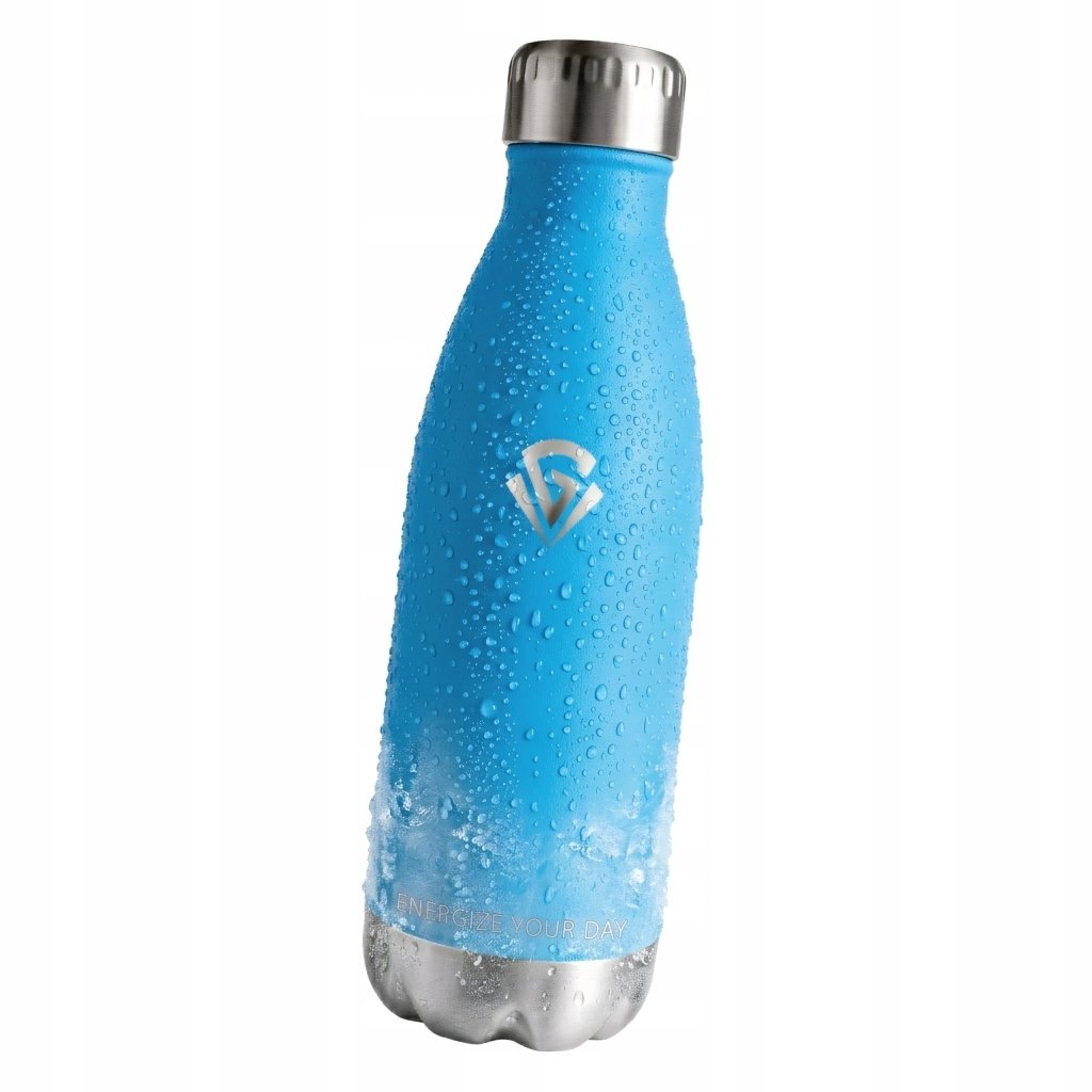 Butelka termiczna 500 ml próżniowa, niebieska | REEVE