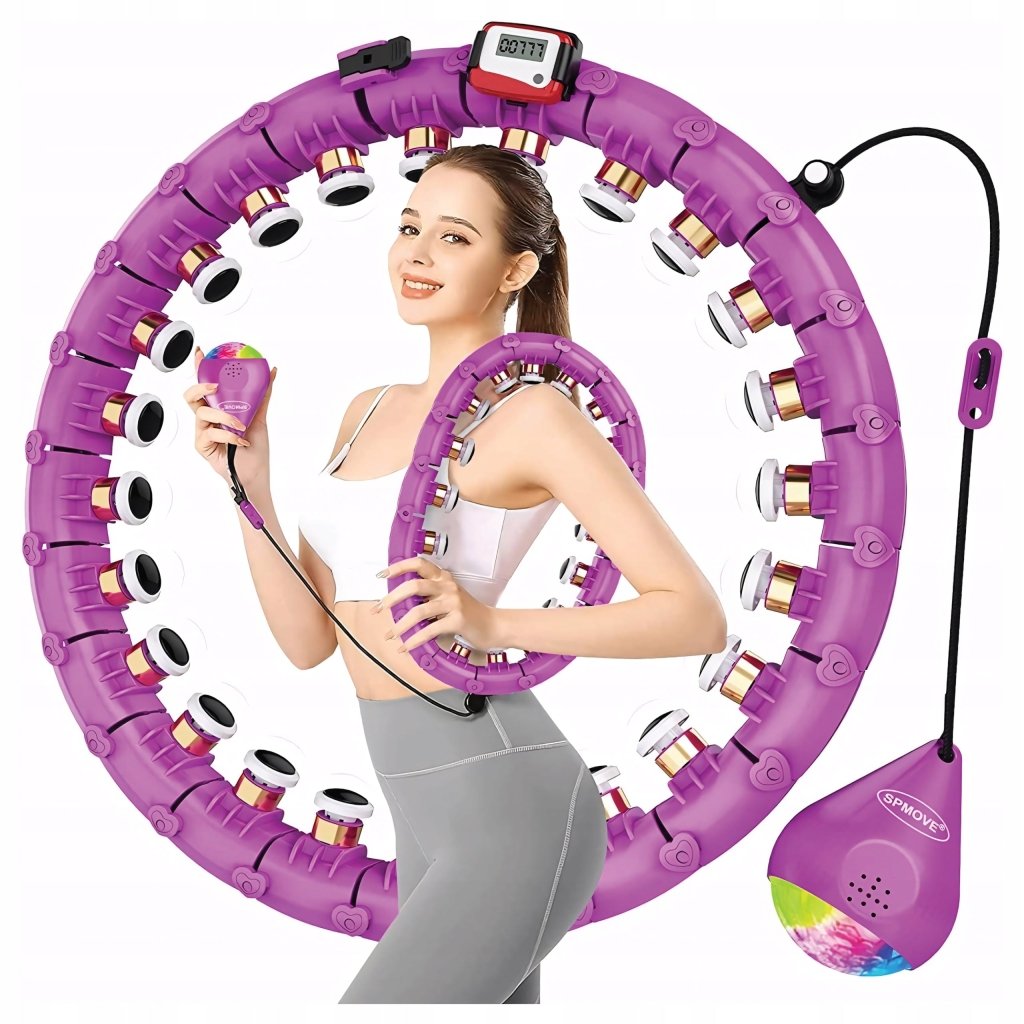 Hula Hop z obciążeniem odchudzające smart masażer licznik | REEVE