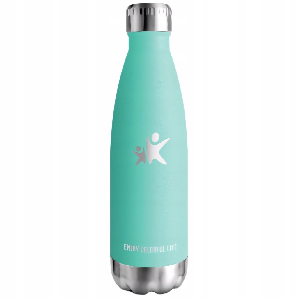 Kubek termiczny 500 ml – szczelny, BPA Free, turkusowy | REEVE