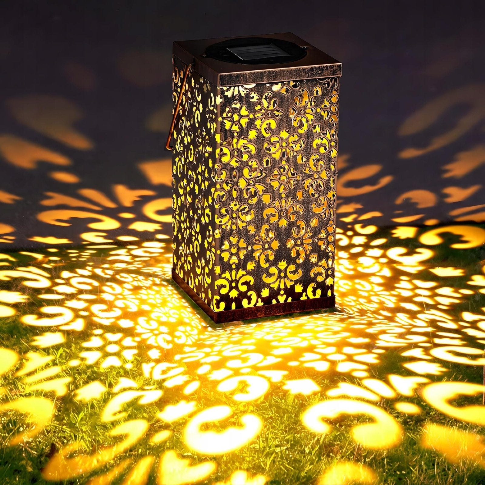Lampion solarny LED z wymienną baterią 600 mAh, IP55
