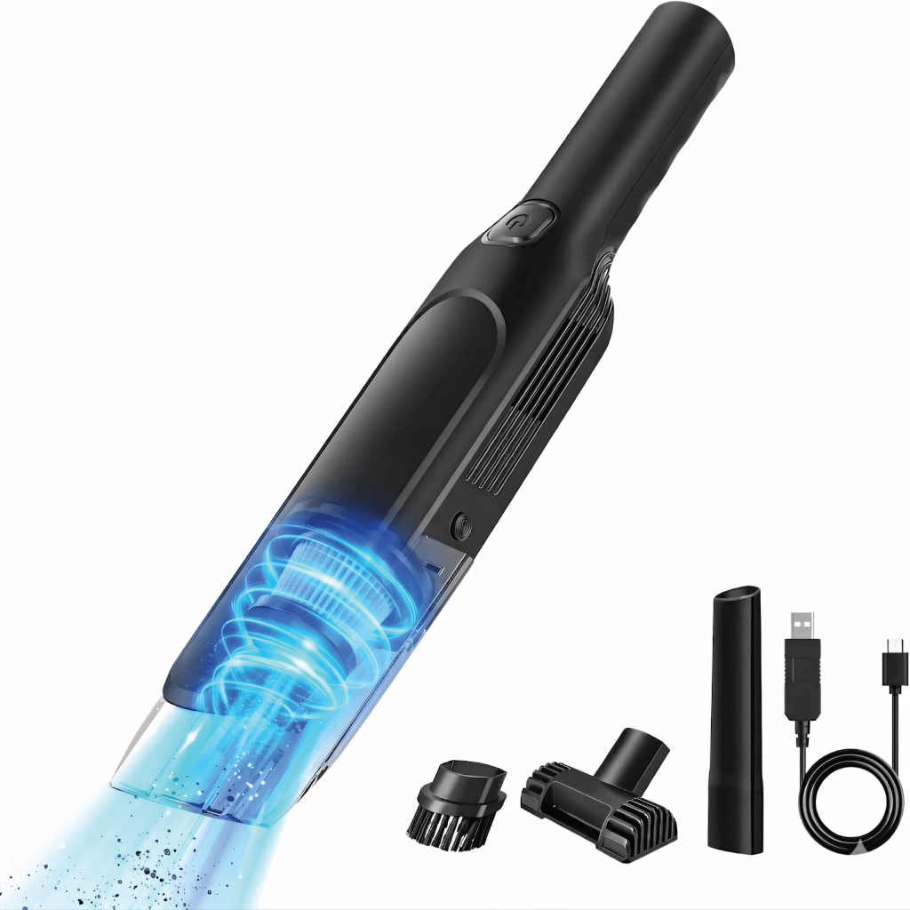 Odkurzacz samochodowy bezprzewodowy 6000 Pa, mokro - sucho, USB - C | REEVE