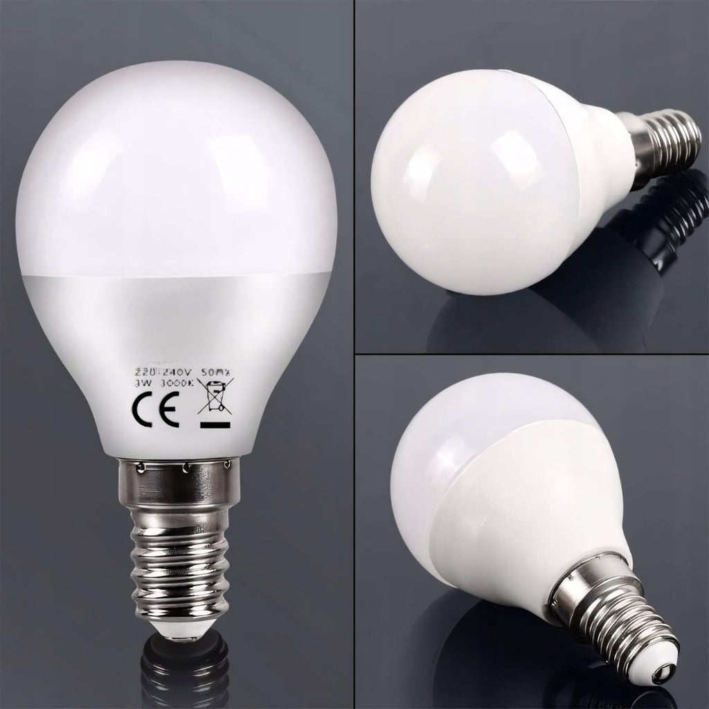 10x Żarówka LED E14 3W 3000K UYHGO | REEVE