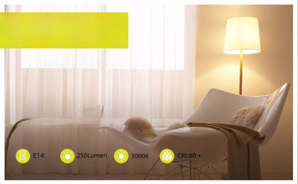 10x Żarówka LED E14 3W 3000K UYHGO | REEVE