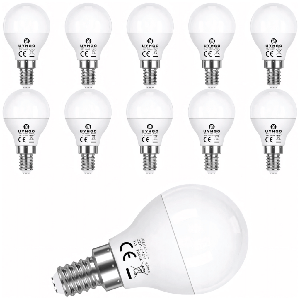 10x Żarówka LED E14 3W 3000K UYHGO | REEVE