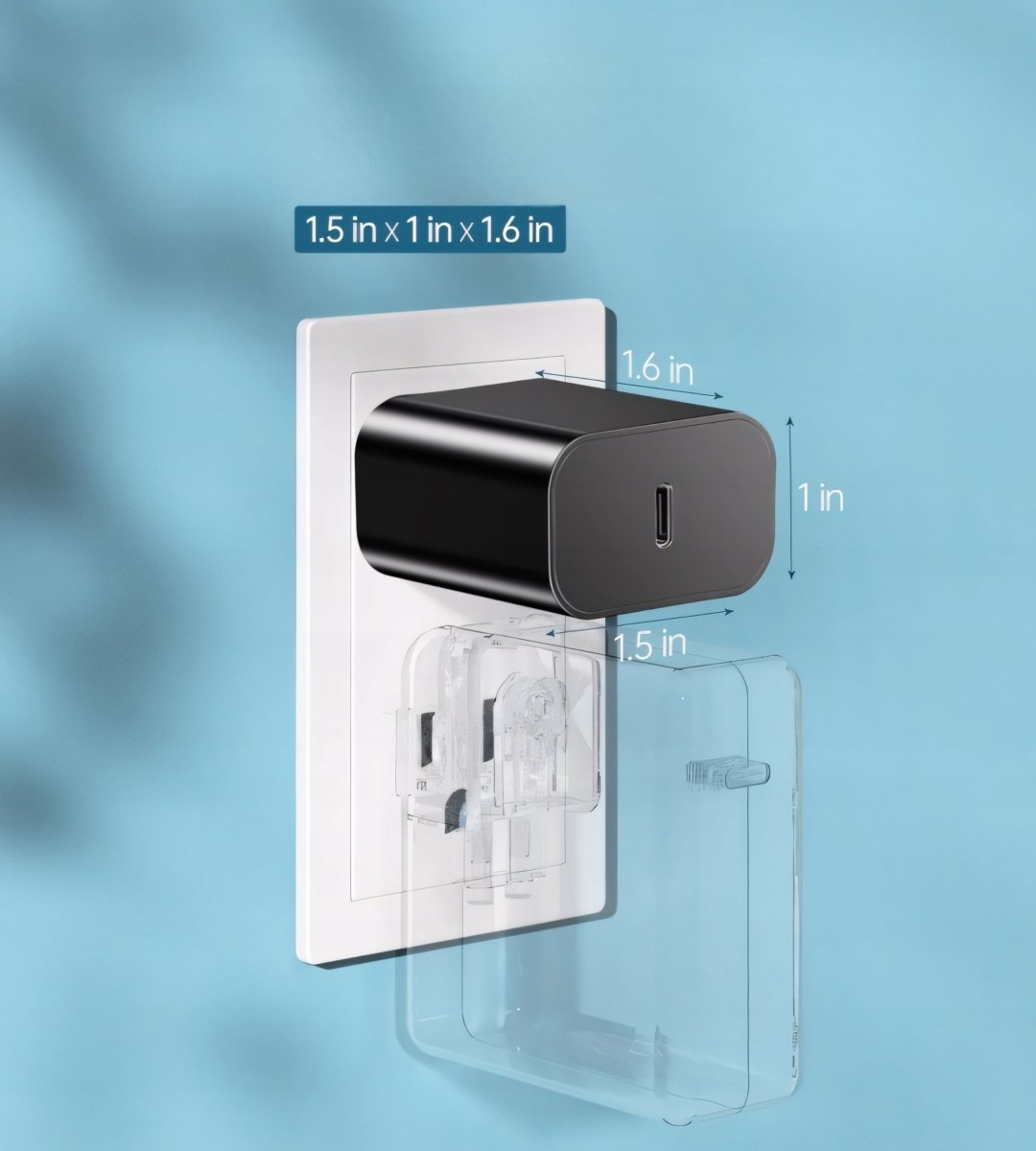 2x Ładowarka USB - C 20W PD+QC3.0 szybka | REEVE