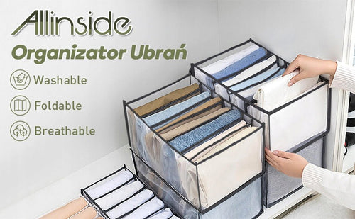2x Organizer do szafy Allinside 35x22x19 cm | REEVE