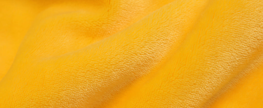 Koc sherpa PanxHome 160x200 cm żółty