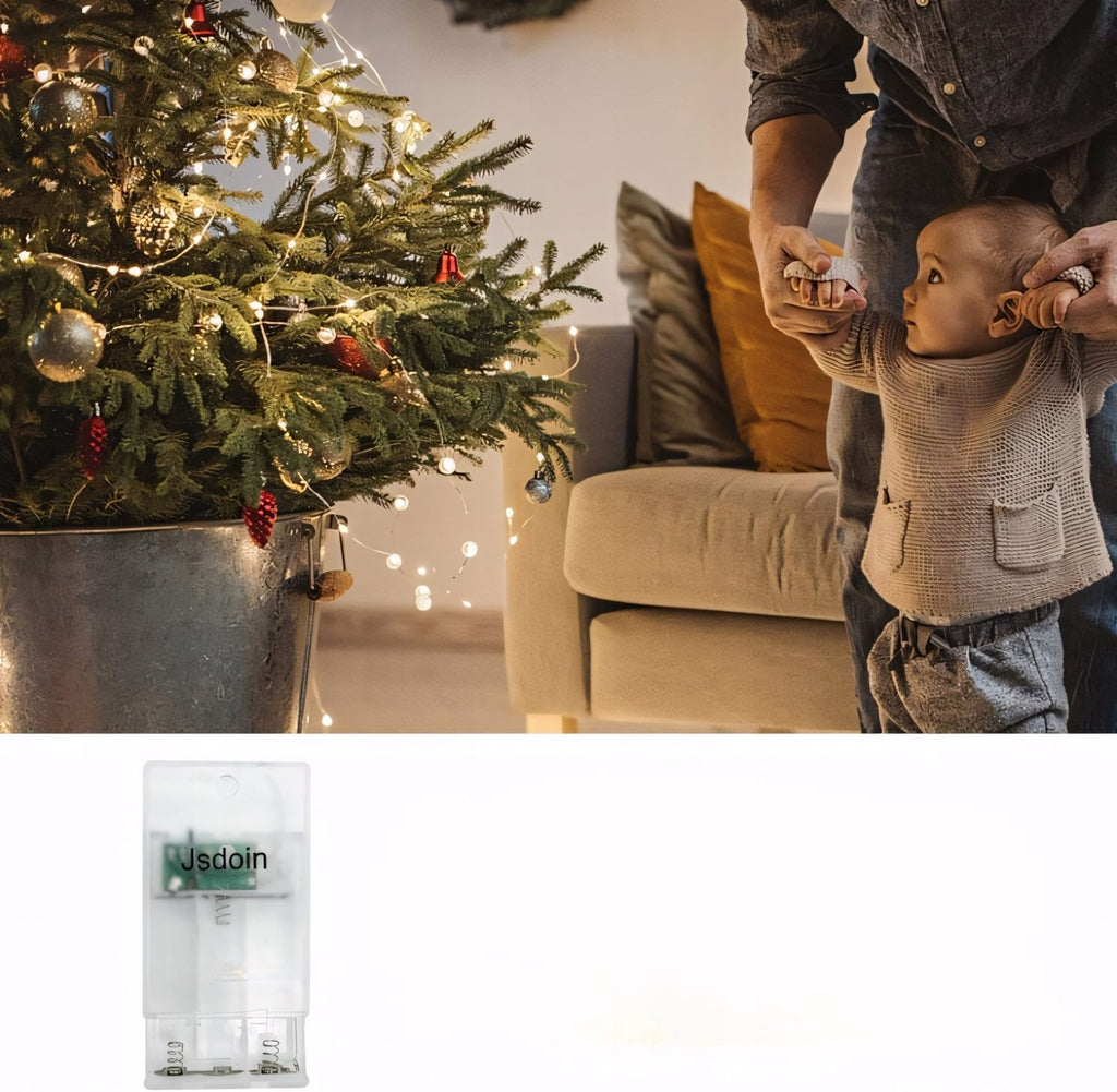 4x Lampki na drucie 50LED 5m ciepłe światło | REEVE