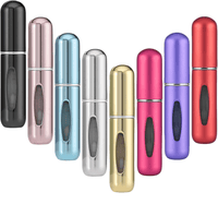 8x Atomizer podróżny 5ml – zestaw 8 kolorów | REEVE