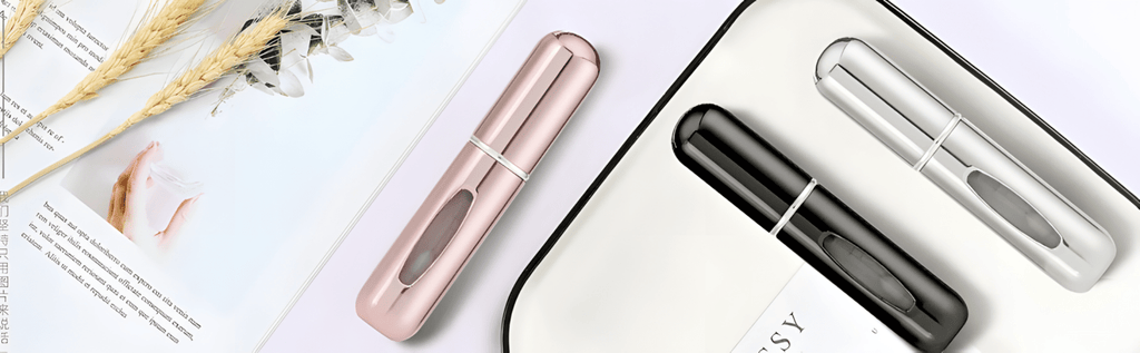 8x Atomizer podróżny 5ml – zestaw 8 kolorów | REEVE