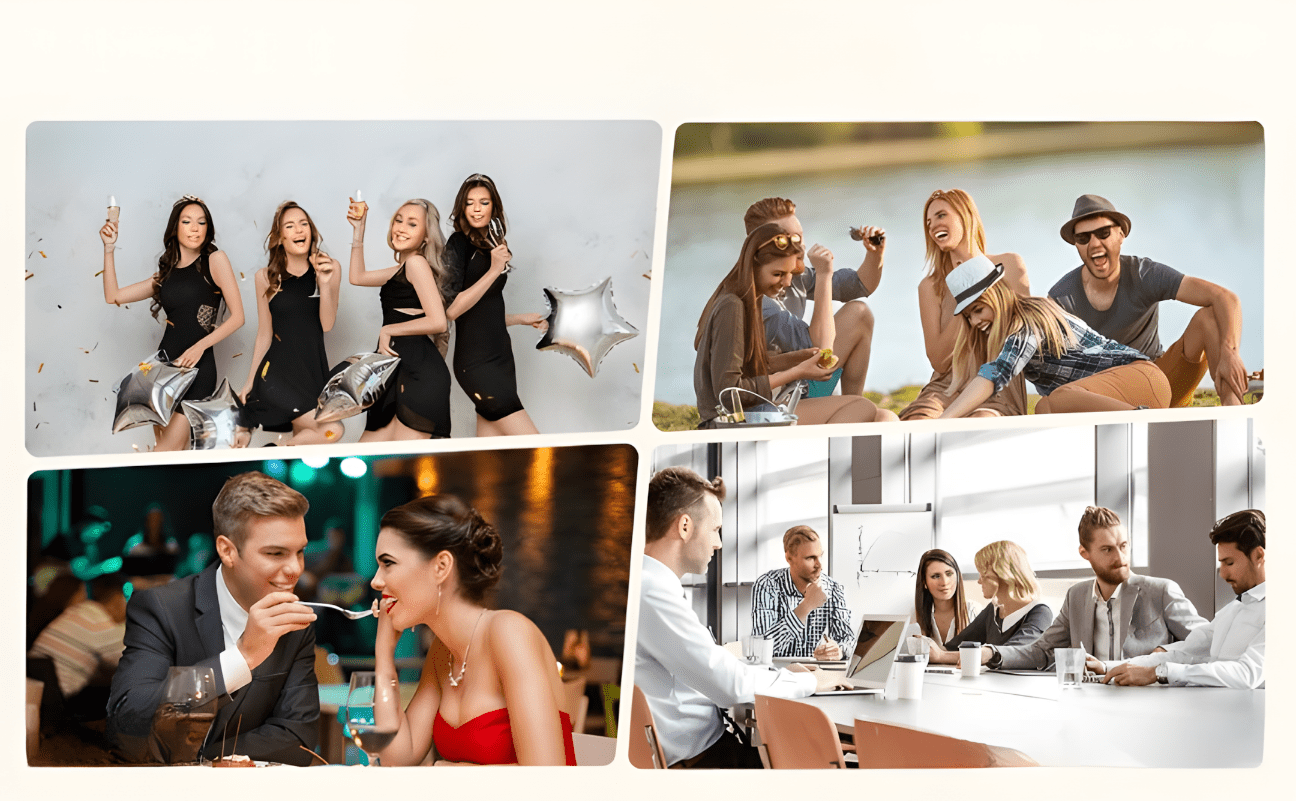 8x Atomizer podróżny 5ml – zestaw 8 kolorów | REEVE