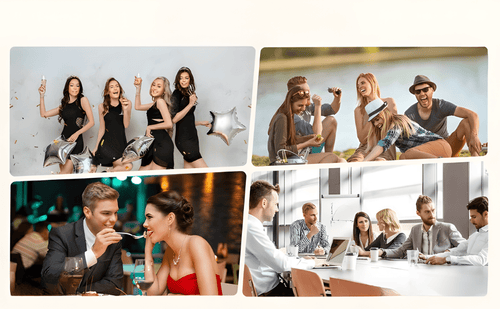 8x Atomizer podróżny 5ml – zestaw 8 kolorów | REEVE