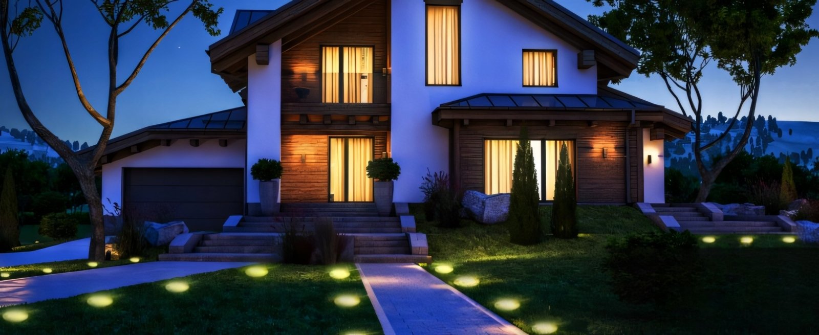 8x Lampki solarne gruntowe z czujnikiem IP65 | REEVE