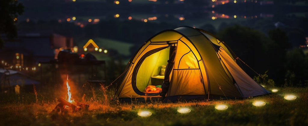 8x Lampki solarne gruntowe z czujnikiem IP65 | REEVE