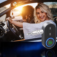 Adapter Bluetooth 5.1 do auta — odbiornik i nadajnik z mikrofonem | REEVE