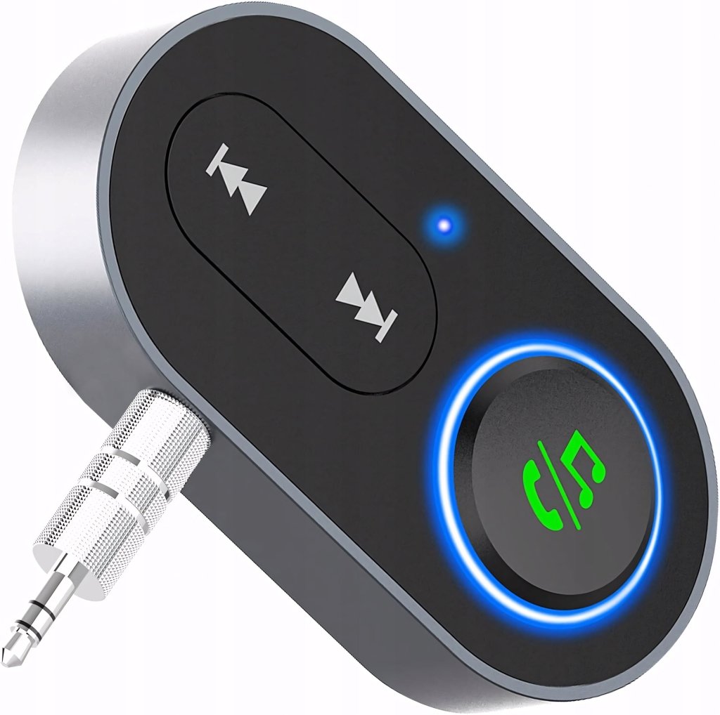 Adapter Bluetooth 5.1 do auta — odbiornik i nadajnik z mikrofonem | REEVE
