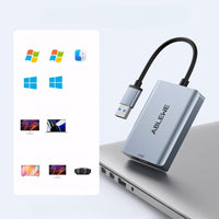 Adapter USB - A 3.0 do HDMI, Full HD 1080p 60 Hz, aluminium | REEVE