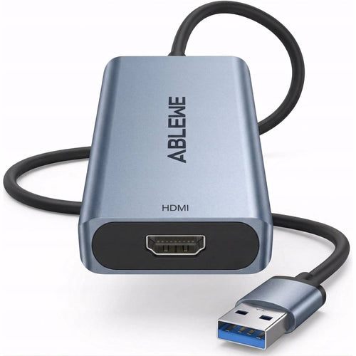 Adapter USB - A 3.0 do HDMI, Full HD 1080p 60 Hz, aluminium | REEVE