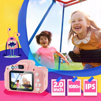 Aparat fotograficzny dla dzieci 20MP różowy | REEVE