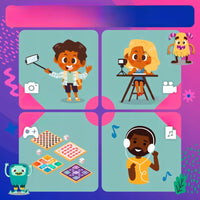 Aparat fotograficzny dla dzieci 20MP różowy | REEVE