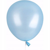 Balony lateksowe 30 cm, 50 sztuk, mix granat - niebieski - biały | REEVE