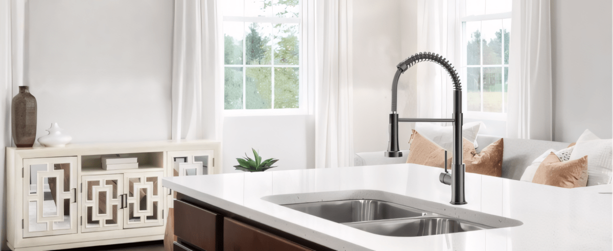 Bateria kuchenna OWill flex 44 cm czarna matowa | REEVE