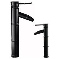 Bateria umywalkowa stojąca czarna jednouchwytowa | REEVE
