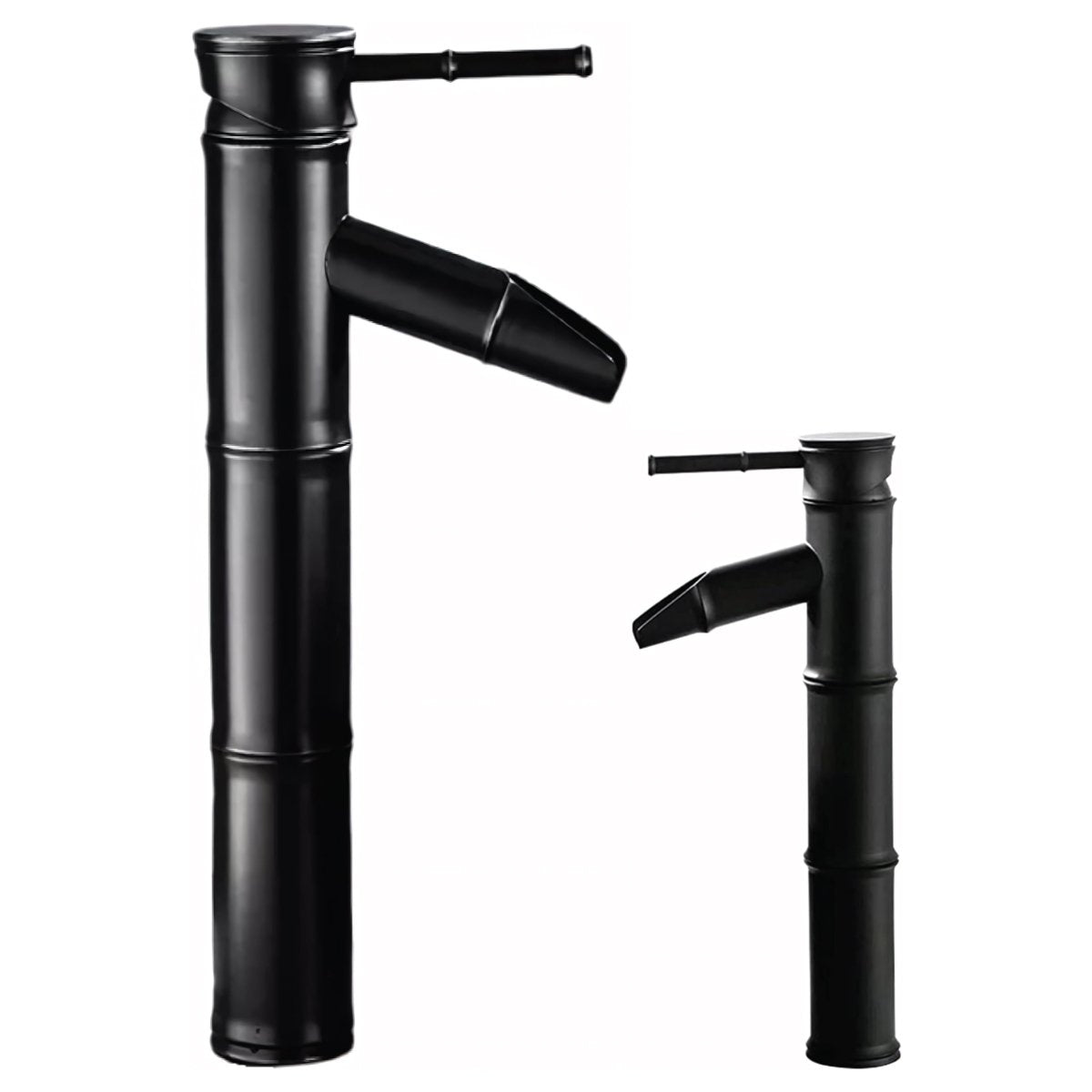 Bateria umywalkowa stojąca czarna jednouchwytowa | REEVE