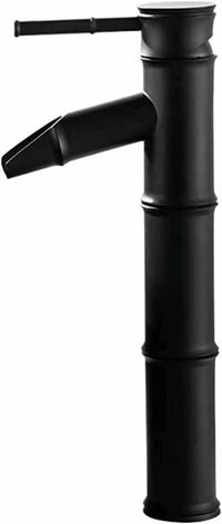 Bateria umywalkowa stojąca czarna jednouchwytowa | REEVE