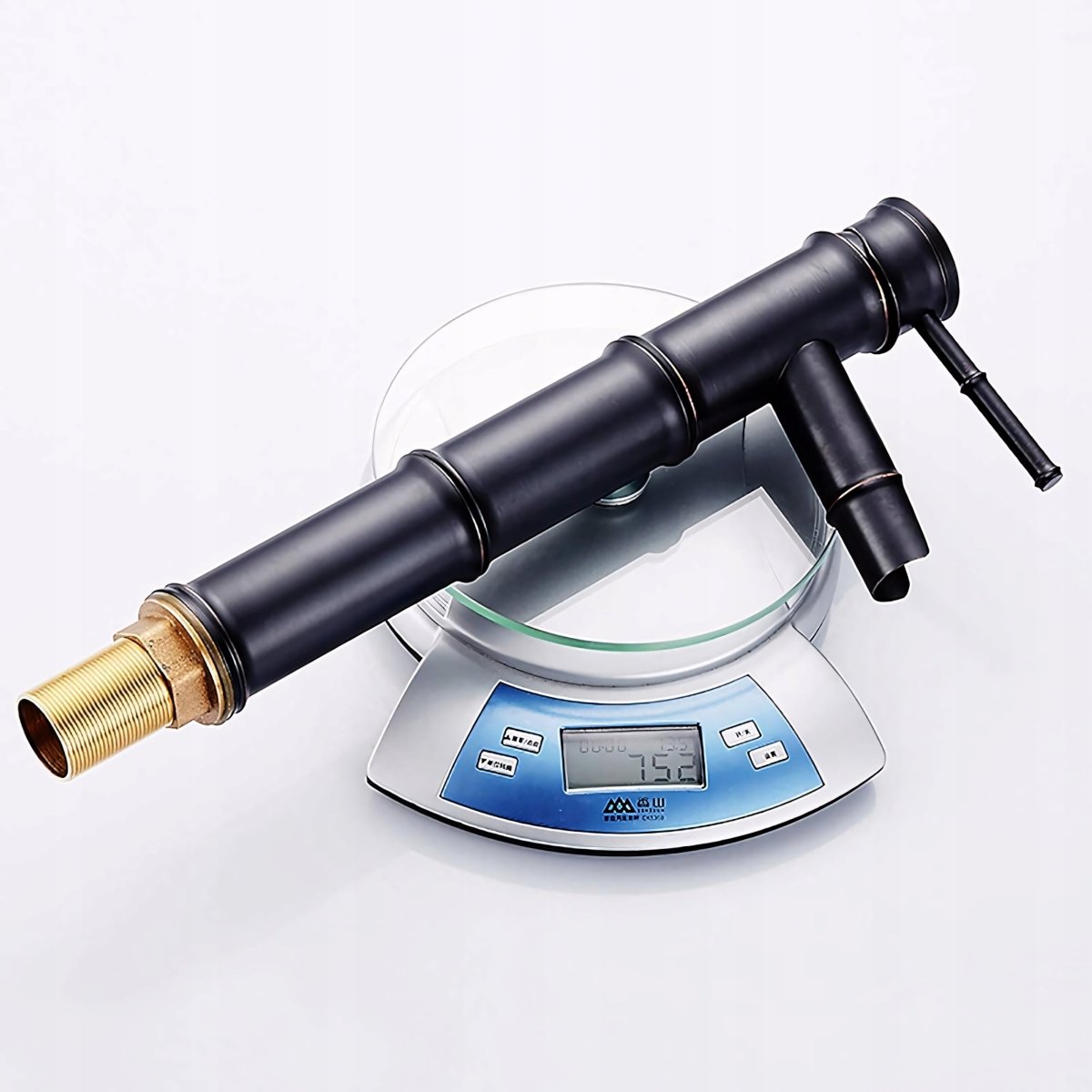 Bateria umywalkowa stojąca czarna jednouchwytowa | REEVE