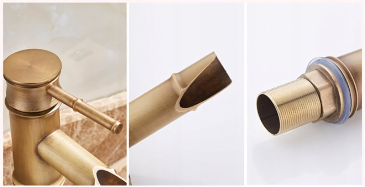 Bateria umywalkowa stojąca czarna jednouchwytowa | REEVE