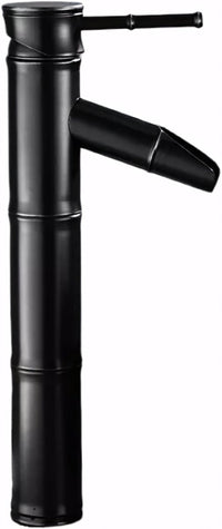 Bateria umywalkowa stojąca czarna jednouchwytowa | REEVE