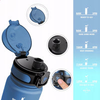 Bidon motywacyjny HoneyHolly 500ml tritan BPA free | REEVE