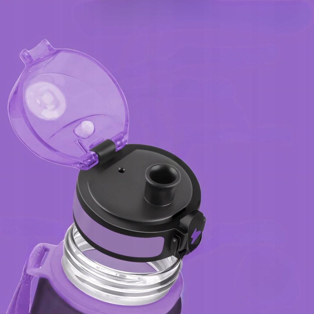 Bidon motywacyjny KollyKolla 1.5L fioletowy | REEVE