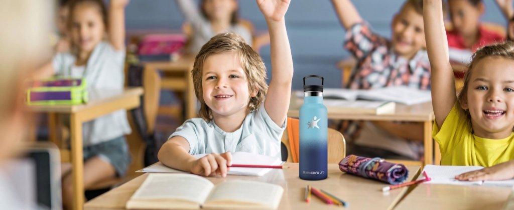 Butelka termiczna 1L z słomką i uchwytem – szczelna, stalowa | REEVE