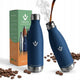 Butelka termiczna 500 ml stalowa, 12/24 h, granatowa