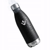 Butelka termiczna 750 ml na napoje gazowane, czarna matowa | REEVE