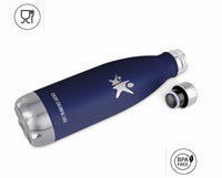 Butelka termiczna 750 ml ze stali 18/8, granatowa matowa | REEVE
