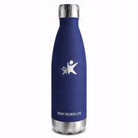 Butelka termiczna 750 ml ze stali 18/8, granatowa matowa | REEVE