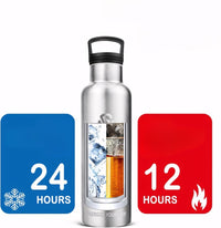 Butelka termiczna Grsta 500ml stalowa srebrna | REEVE