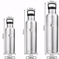 Butelka termiczna Grsta 500ml stalowa srebrna | REEVE