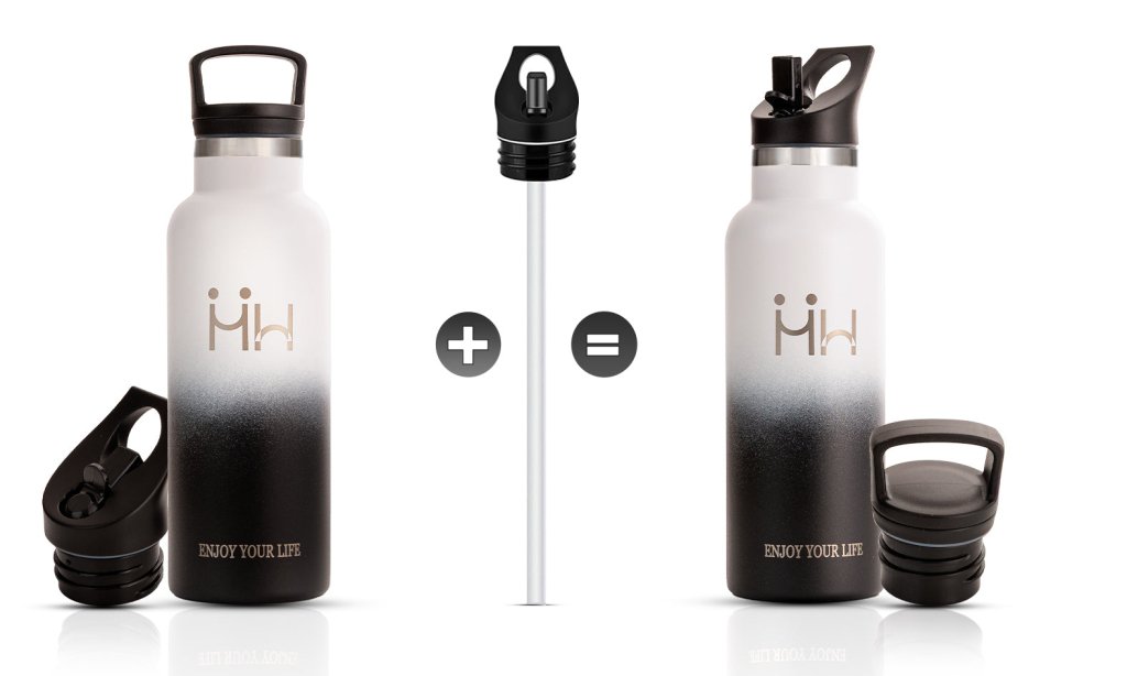 Butelka termiczna HoneyHolly 500ml 4w1 | REEVE