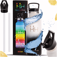 Butelka termiczna HoneyHolly 500ml 4w1 | REEVE