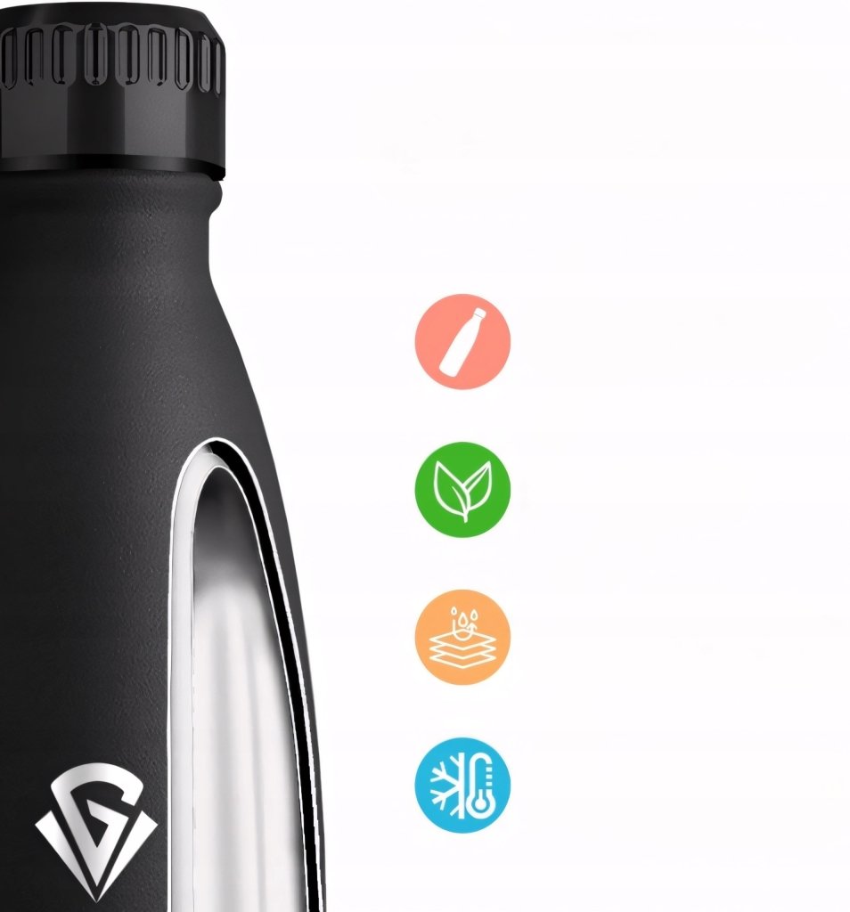 Butelka termiczna termos 1L 1000ml stalowy szczelny | REEVE