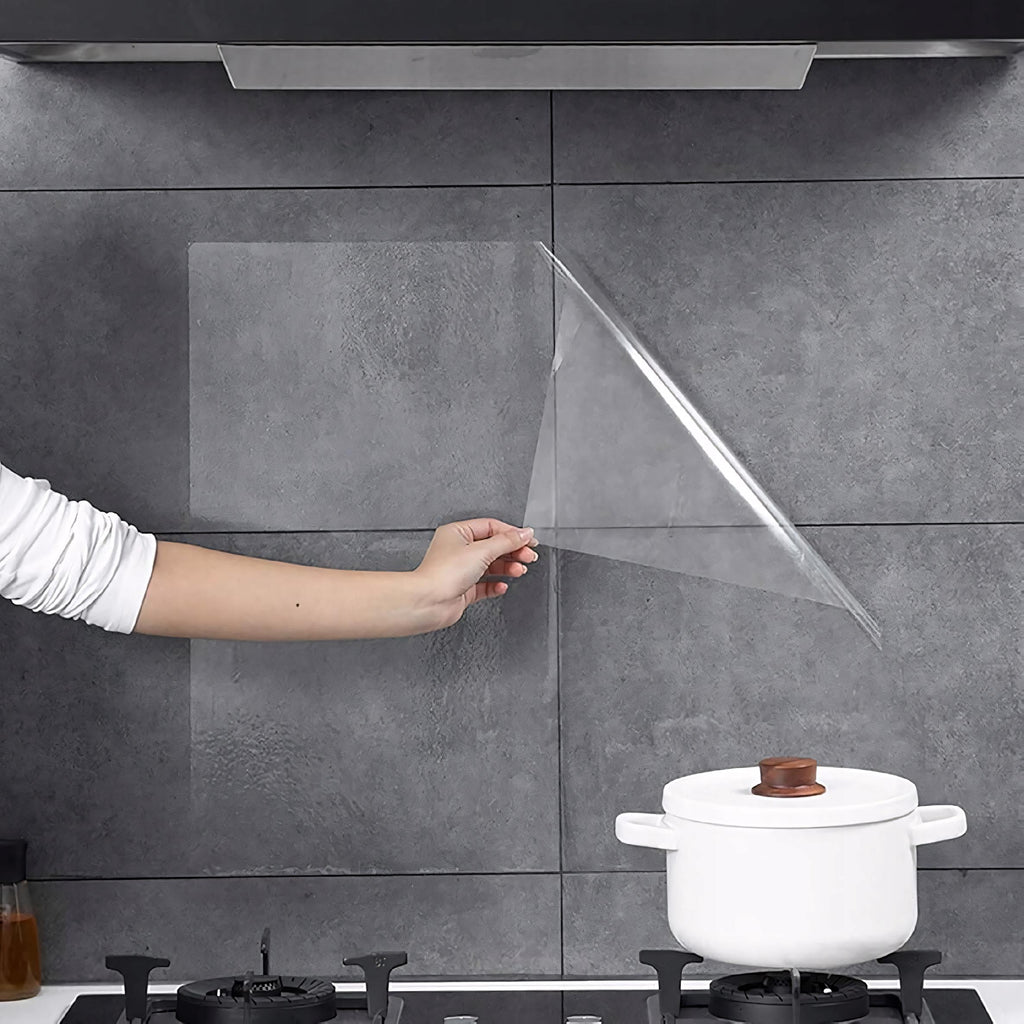 Okleina przezroczysta 33x150cm samoprzylepna DIY