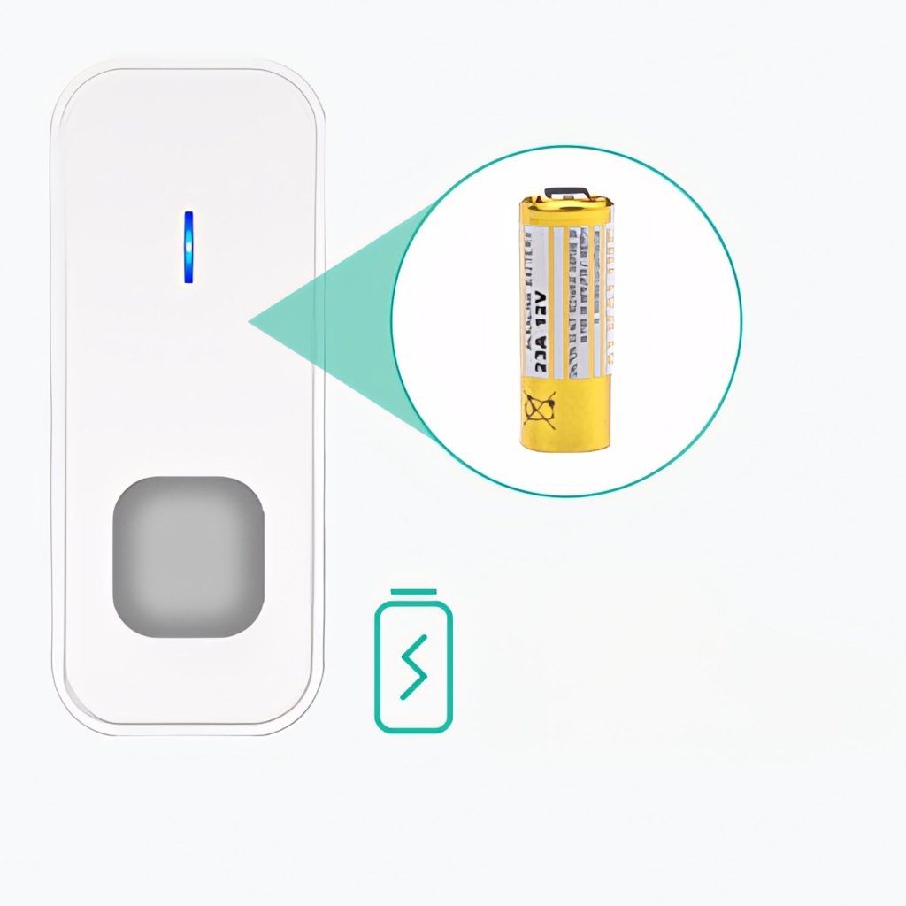 Dzwonek bezprzewodowy do drzwi Surfou 400m 55 melodii | REEVE