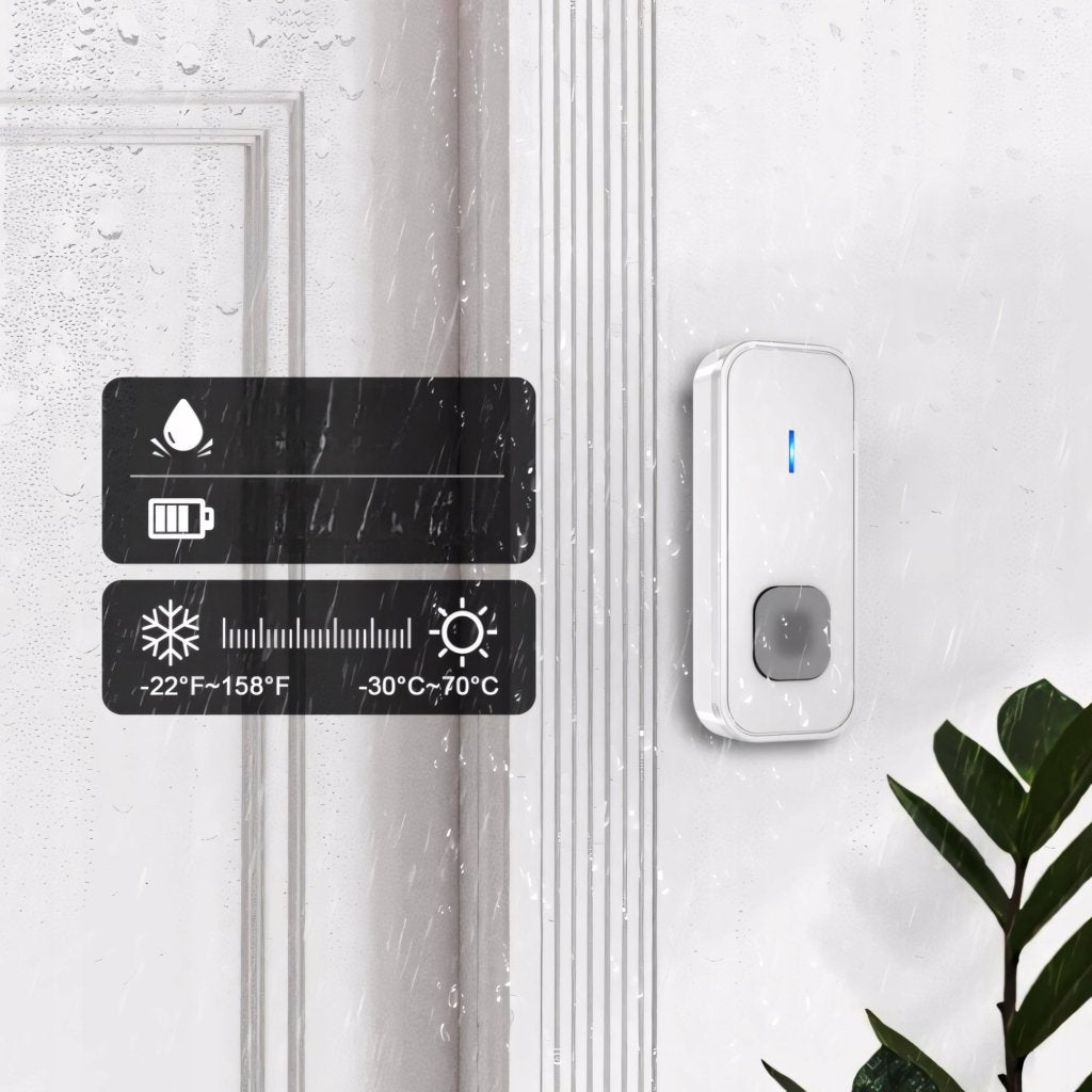 Dzwonek bezprzewodowy do drzwi Surfou 400m 55 melodii | REEVE