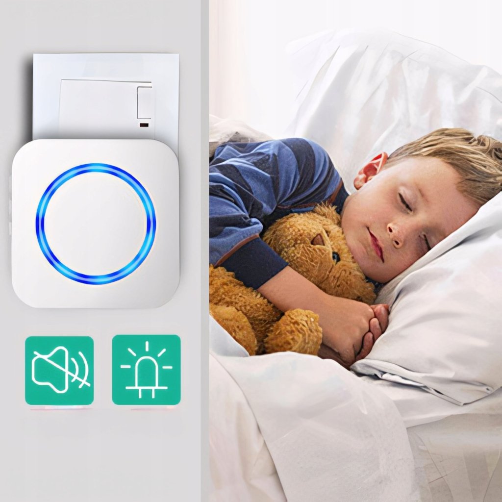 Dzwonek bezprzewodowy do drzwi Surfou 400m 55 melodii | REEVE