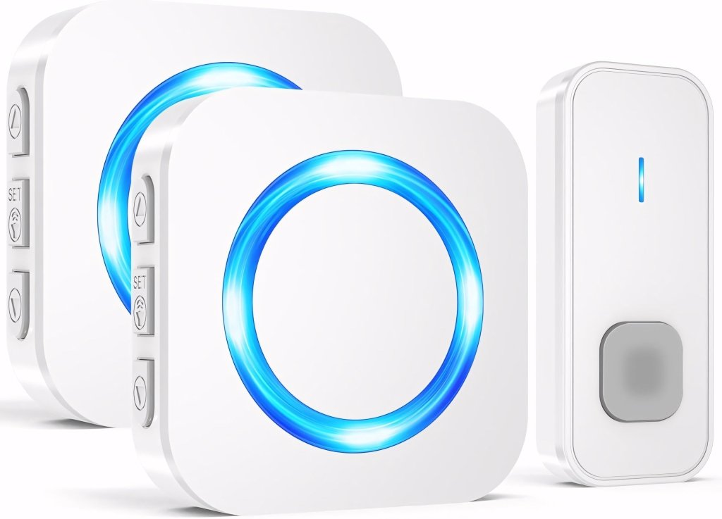 Dzwonek bezprzewodowy do drzwi Surfou 400m 55 melodii | REEVE